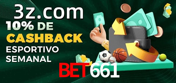 10% de bônus de cashback na BET661